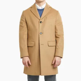 Fulton Wool Cashmere Topcoat - Camel